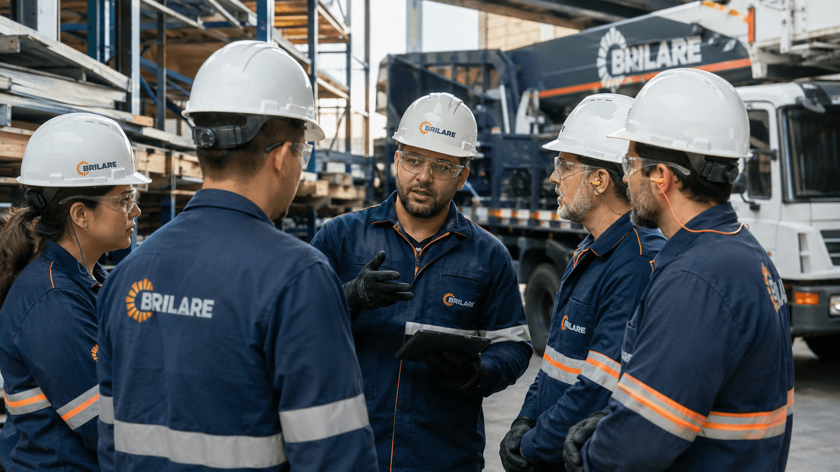 Equipamentos e soluções industriais da Brilare