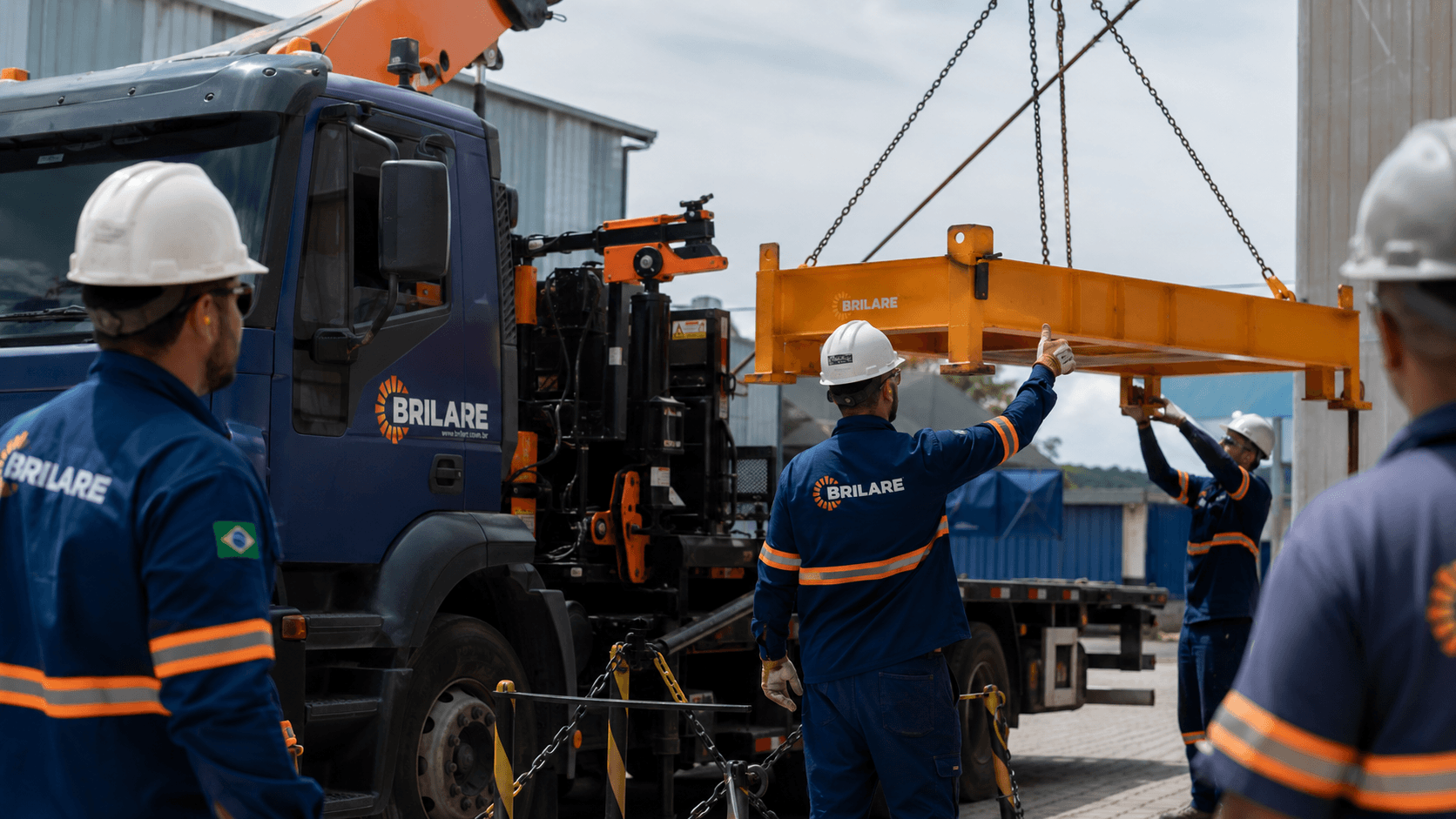 Operação industrial apresentada pela Brilare